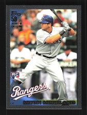 Mitch Moreland Texas Rangers 2010 Topps Update Black #US-202 SN /59