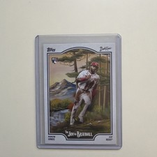 2025 Topps X Bob Ross the Joy of Baseball - Rece Hinds #94 (RC)