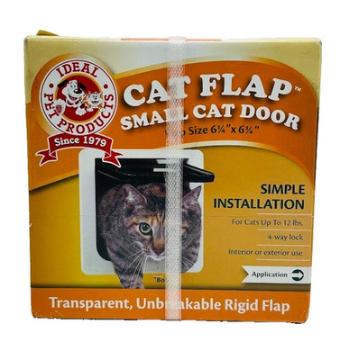 Ideal Pet Products Cat Flap 6.25 in. x 6.25 in. Door Install Pet Door