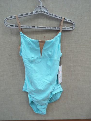 New Wear Moi Ruby Camisole Leotard W/ Adjustable Straps Women's Size Small