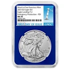 2021 (S) $1 Type 2 American Silver Eagle NGC MS70 Emergency Production FDI
