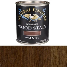 General Finishes Water Based Wood Walnut Stain Quart