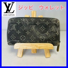 LOUIS VUITTON Monogram Denim Zippy Wallet
