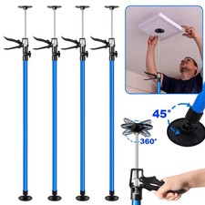 Deckenstütze 2/4er Teleskop Montagestütze Einhandstütze Zargenspanner 115-290cm