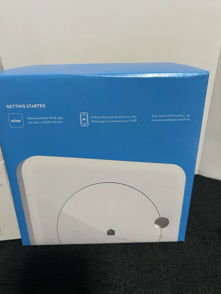 Controlador de hogar inteligente Wink Hub modelo PWHub1 sin probar sin adaptador de corriente Foto 4 de 4