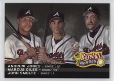 2006 SP Authentic Baseball Heroes John Smoltz Marcus Giles Andruw Jones HOF n1u