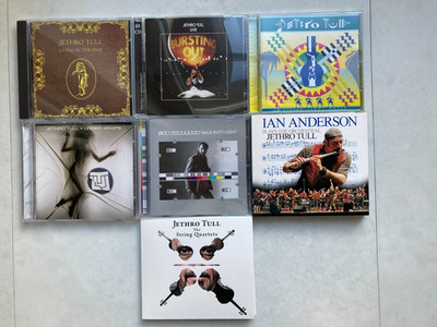 Jethro Tull  7 CD`s  The String Quartets, The Orchestral Jethro Tull usw.