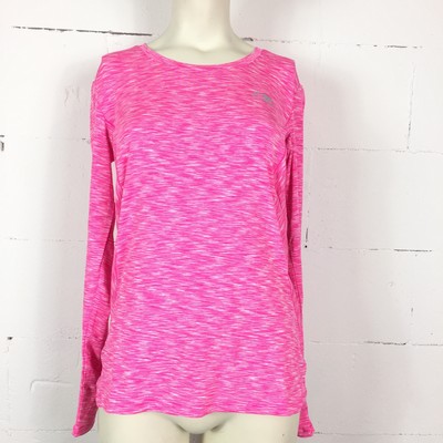 Li Ning Damen Fannie Langarmshirt Sportshirt, rosa, L
