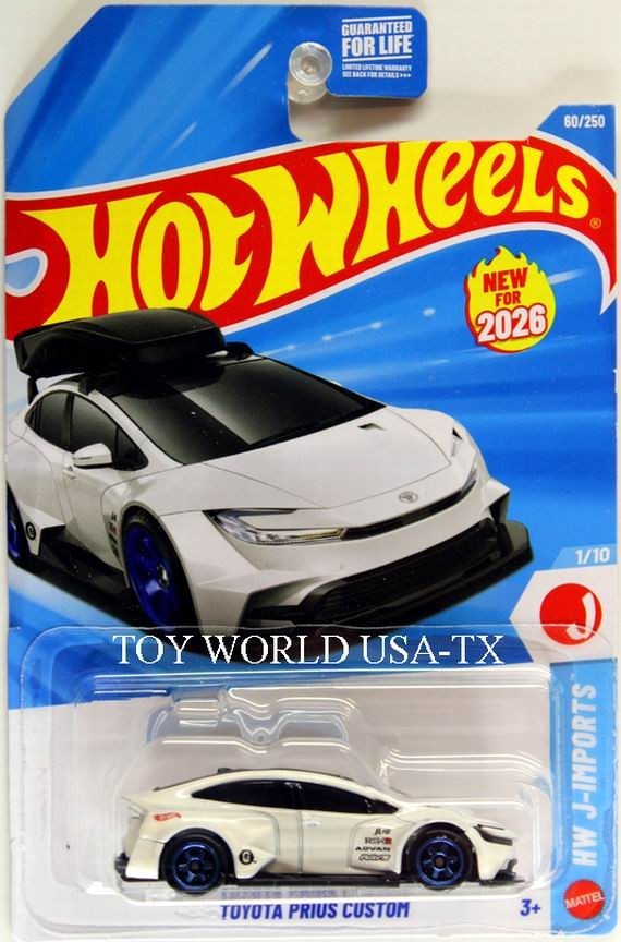 2026 Hot Wheels #60 HW J-Imports Toyota Prius Custom