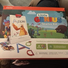 Osmo Little Genius Starter Kit for iPad, 4 Early Learning Games, Ages 3-5