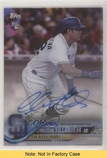 2018 Topps Clearly Authentic Auto Christian Villanueva #CAA-CV Auto READ 2p7