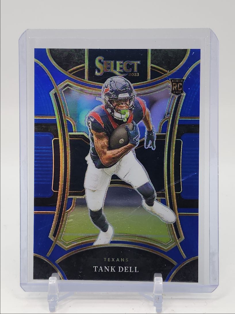 TANK DELL 2023 SELECT SUITE LEVEL ROOKIE BLUE PRIZM TEXANS RC /99 Q3260
