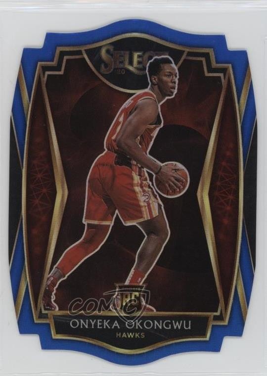 2020 Select Premier Level Blue Prizm Die-Cut /249 Onyeka Okongwu Rookie RC 0q26