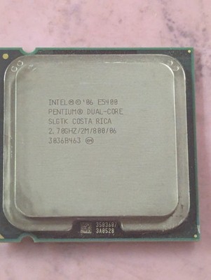 Intel Pentium Dual-Core E5400 2.70GHz 2MB 800MHz LGA775 SLGTK CPU