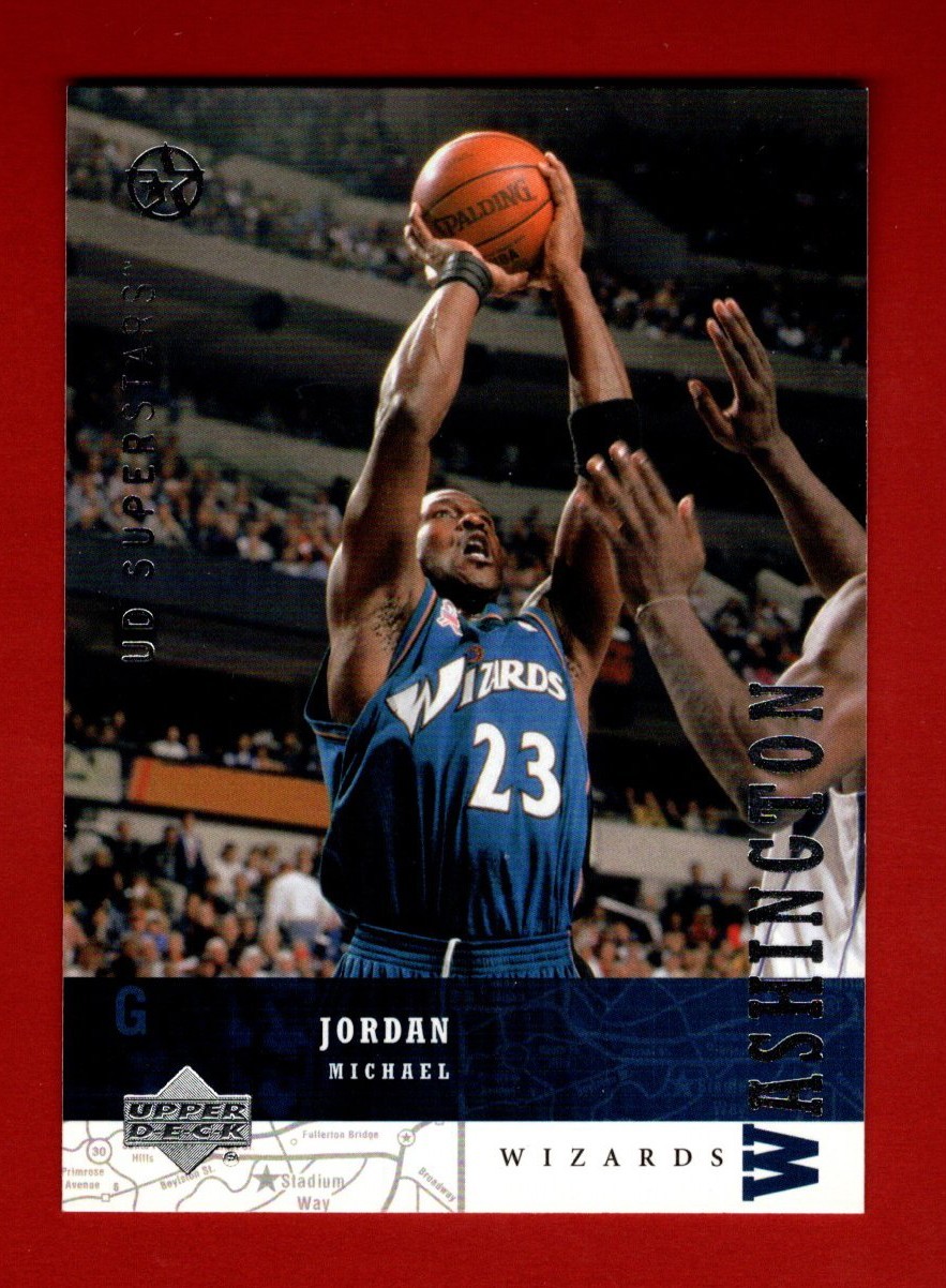 2002-03 UD SuperStars #247 Michael Jordan Chicago Bulls HOF