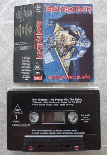 IRON MAIDEN • No Prayer for the Dying • Cassette • Hungary