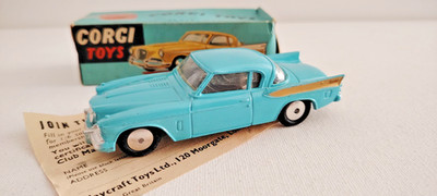 Studebaker Golden Hawk von CORGI 211 in OVP, unbespielt, 1958