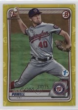 2020 Bowman Draft 1st Edition Yellow Foil 54/75 Holden Powell #BD-120 9hx