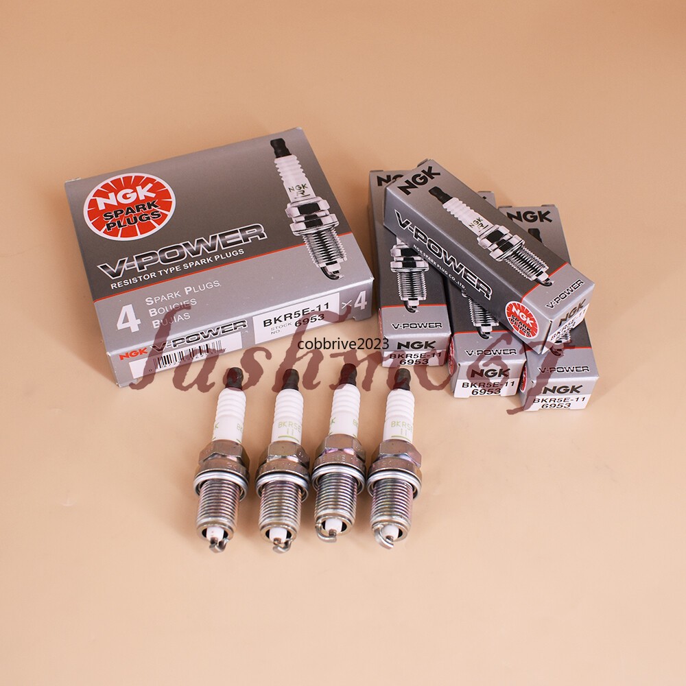 NKG 6953 Nickel VPower Spark Plugs For Chevrolet Eagle Hyundai Kia Mazda Toyota