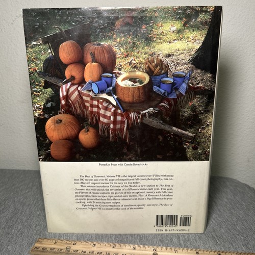 The Best of Gourmet 1992 First Edition Recipes/Cookbook Vintage HC/DJ - Foto 3 di 12