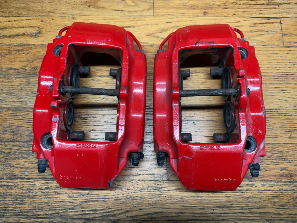 Porsche Boxster 987 911 996 1997 - 2012 Brembo Front Left & Right Brake Calipers Foto 3 de 4