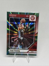 2024-25 Panini Donruss - Trae Young #93 Holo Green Laser
