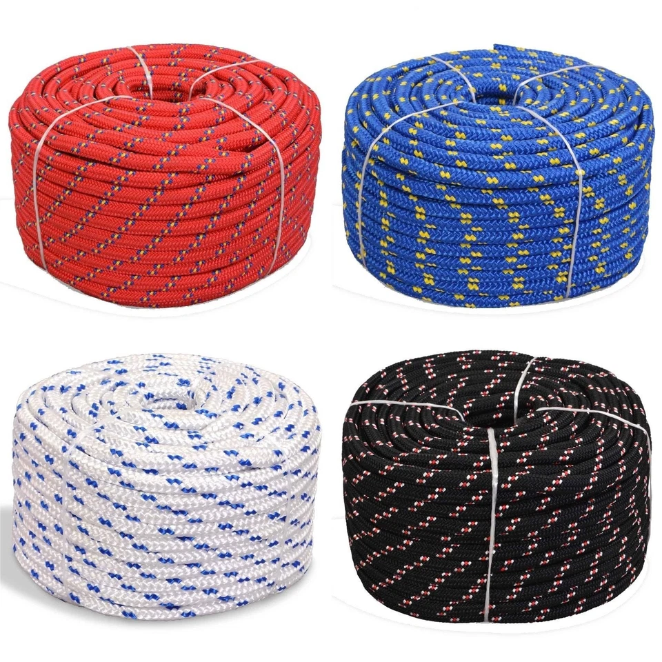 MARKENLOS Bootsseil Schiffstau Ankerleine Tauwerk Seil Polypropylen Schnur Festmacher