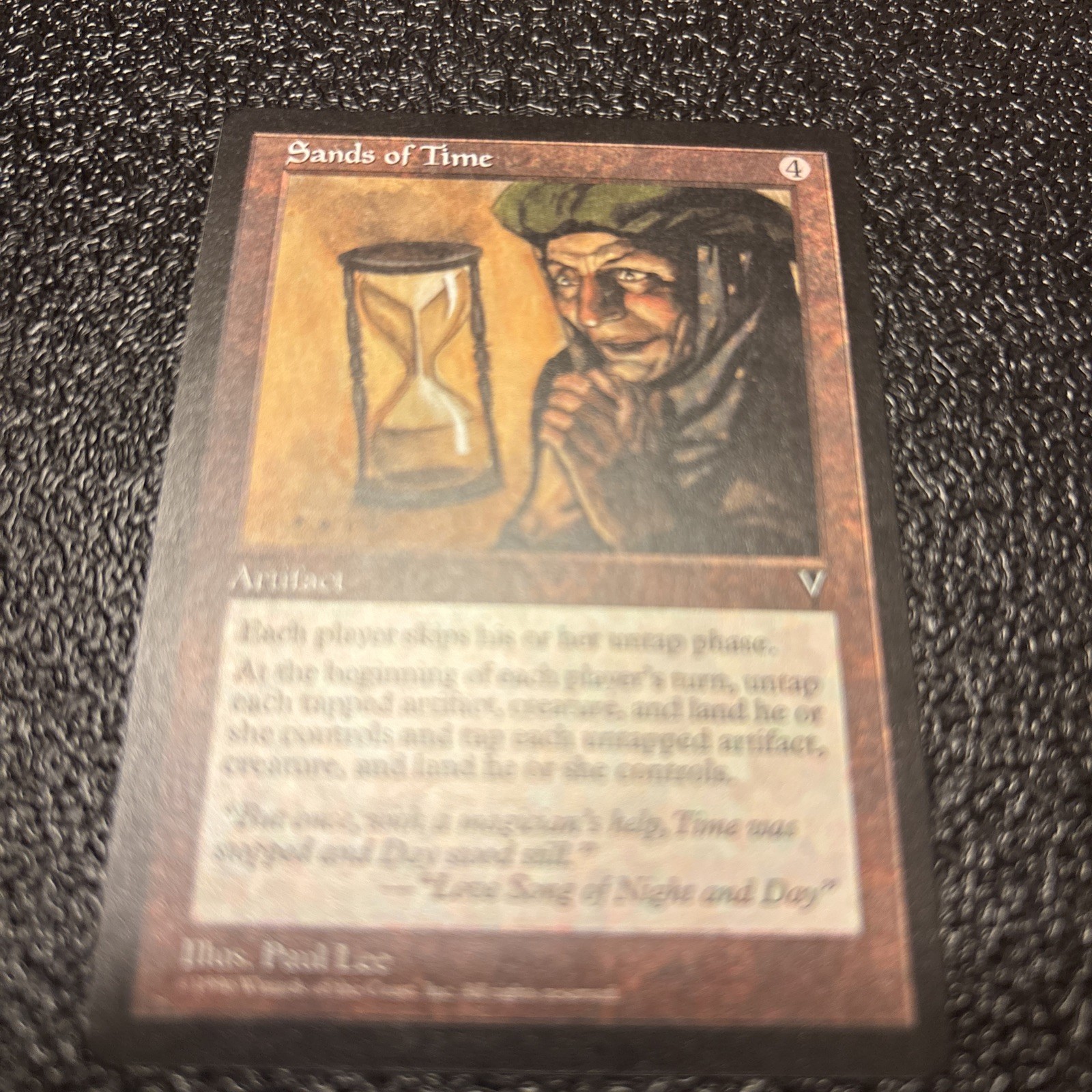 Sands of Time Artifact Rare Visions MTG Nm Mint  