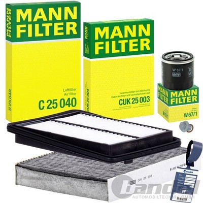 MANN INSPEKTIONSPAKET passend für NISSAN QASHQAI II 1.6+2.0 163+144 PS