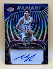 2021 Panini Spectra Basketball Austin Reaves Radiant Signature Silver LAKERS