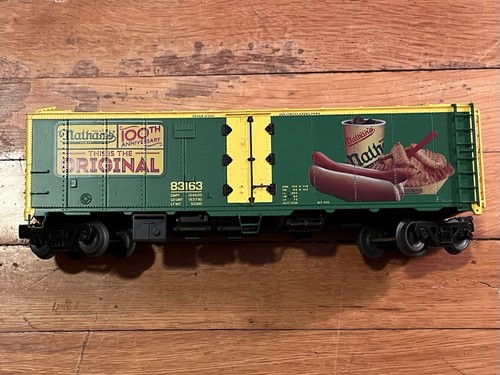 Coche refrigerador Lionel Nathan's Reefer 100 aniversario calibre O verde 6-58266 | Condition: Used