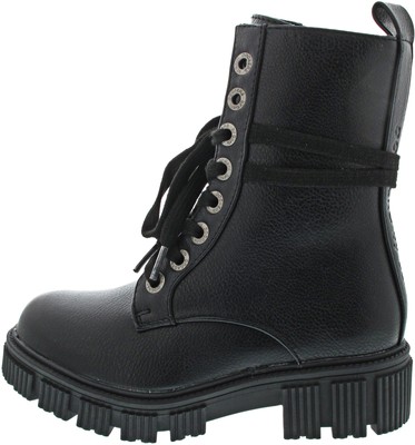 Dockers by Gerli Mädchen Schnürstiefel schwarz