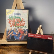 Double Dragon - Sega Master System 1988-Authentic - No Manual - Tested/Working