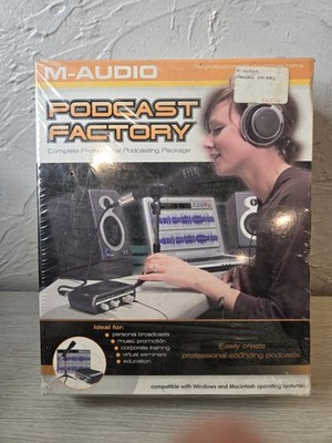 SEALED M-Audio Podcast Factory Recording Interface