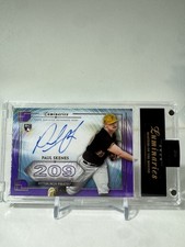 Paul Skenes 2024 Luminaries Masters Of The Mound RC Auto SSP 2/3