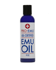 OIL (4 Oz) All Natural Emu Oil - AEA Certified - Made in USA - Best All Natural