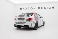Heckansatz Diffusor Passend FüR Bmw 1Er M Coupe E82 Roter Kern
