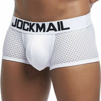 JOCKMAIL NEW Herren Boxershorts Low Rise Trunks Sports Mesh Unterwäsche Shorts