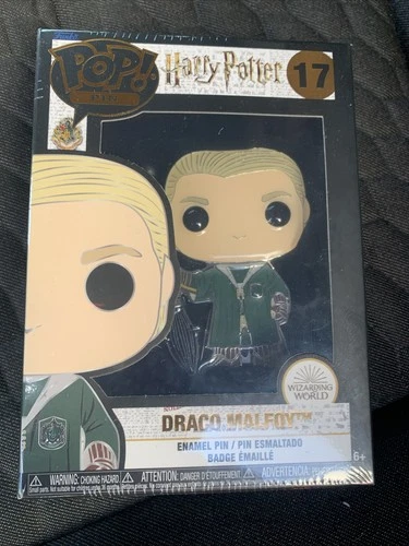 Harry Potter - Quidditch Draco Malfoy Pin Badge (#17, Enamel) - Funko - Pop! Pin