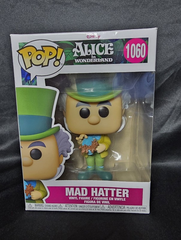 Funko Pop! Disney Alice In Wonderland Mad Hatter #1060 Vinyl Figure New In Box