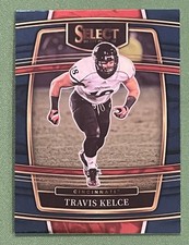 2022 Panini Select Draft Picks #30 Travis Kelce Blue (Retail Base)