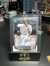 JUSTICE BIGBIE 2025 BOWMAN CHROME 1ST AUTOGRAPH TIGERS #CPA-JB AUTO Q1048