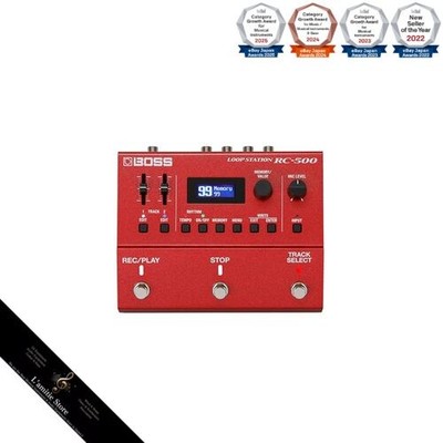 BOSS RC-500 Loop Station with 2-Track Looper Up to 13 Hours of Recording Time