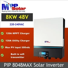 MPP SOLAR 8048MAX 8000w 48v 230v inverter 2X 120A MPPT charger max PV 500v WiFi