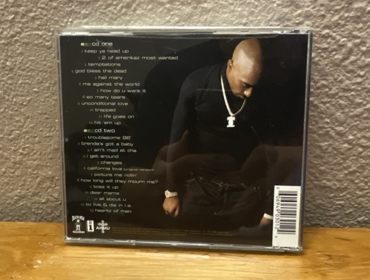2Pac Greatest Hits 2CD Compilation Parental Advisory Rap Death Row