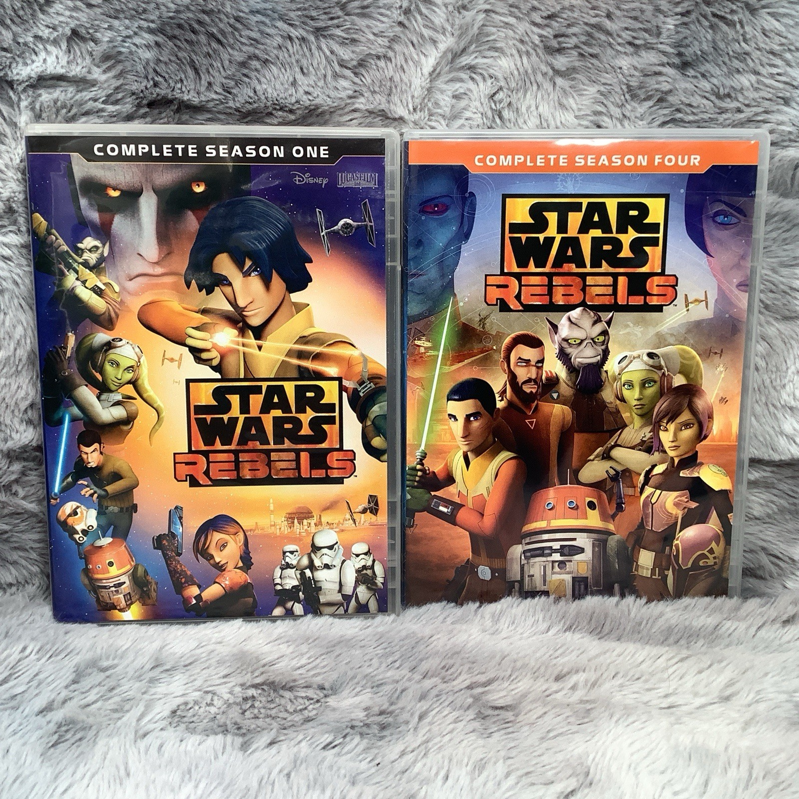 Star Wars Rebels DVD Lot Seasons 1 & 4 Complete Animated Series