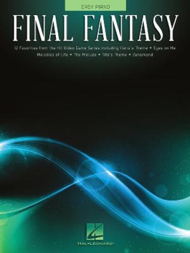 Final Fantasy Easy Piano Songbook 12 Video Game Sheet Music Favorites