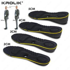 Magnet Massage Height Increase Insoles For Women Men 2/3/4/5 Cm Up Invisiable Ar