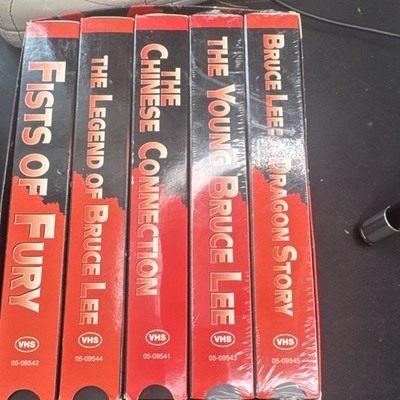 Bruce Lee Collector's Series VHS Martial Arts Action 5-Tape Set