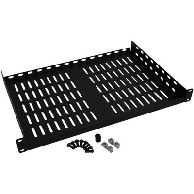 Tripp Lite SRSHELF2P1U SmartRack 1U Cantilever Fixed Shelf Black 40lbs - New